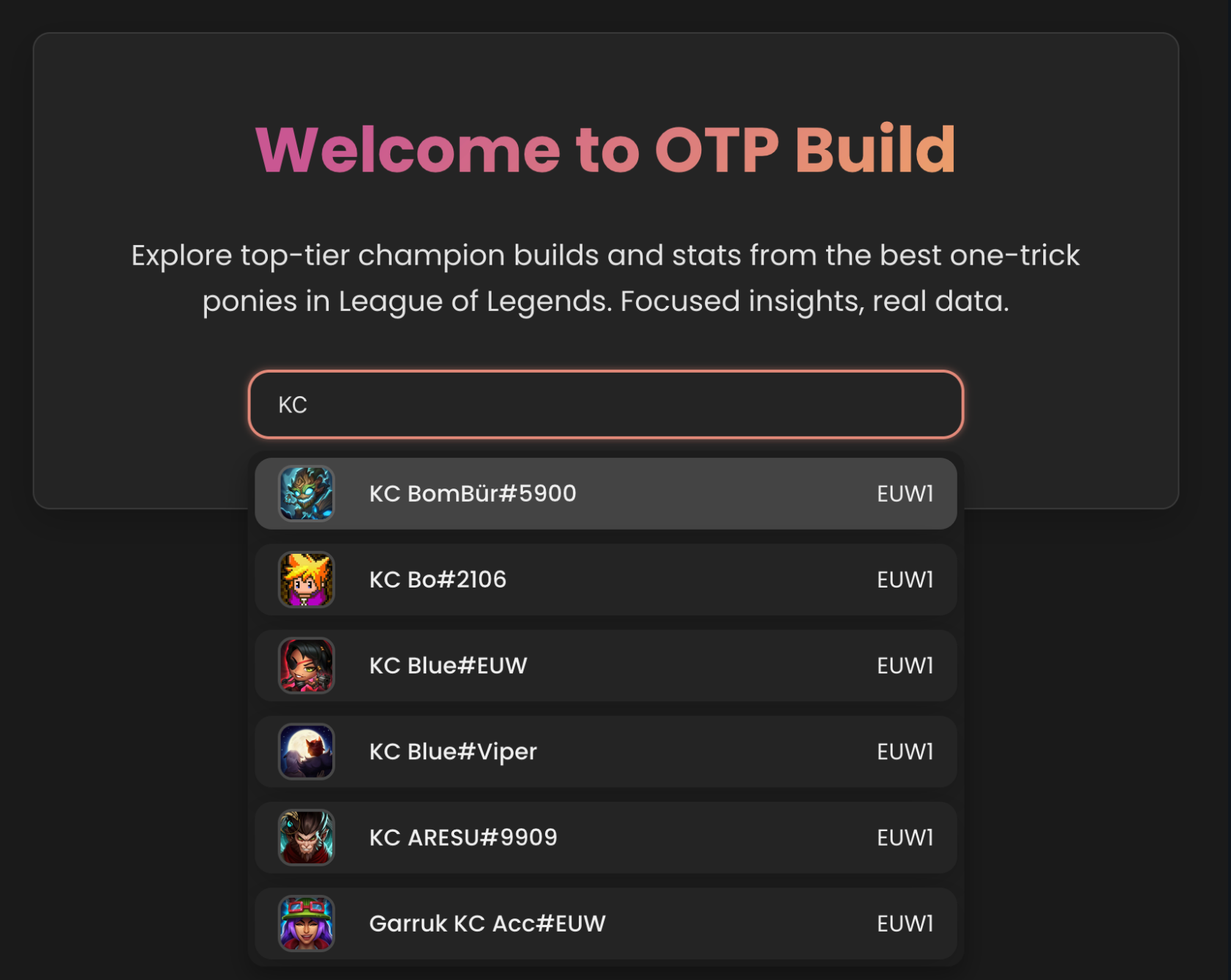 OTPBuild