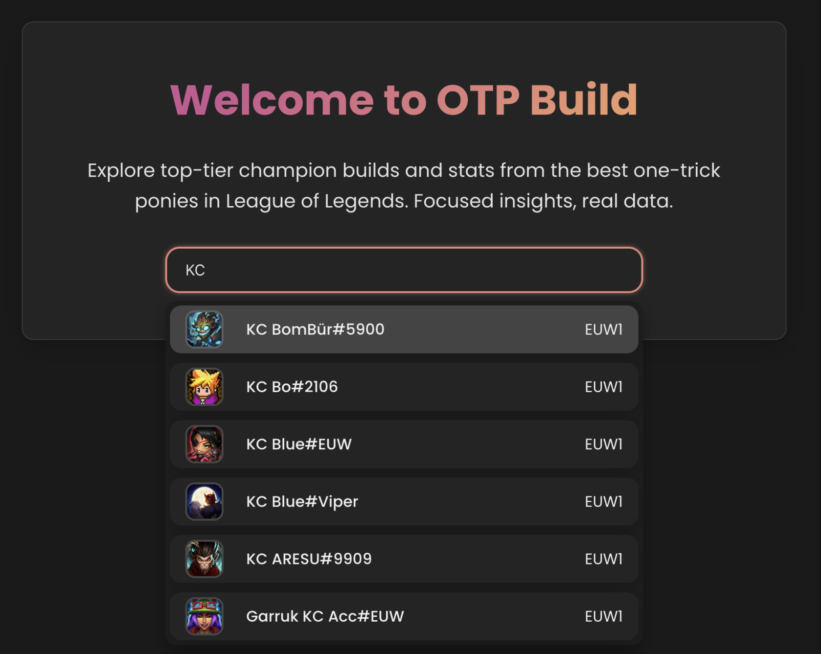 OTPBuild